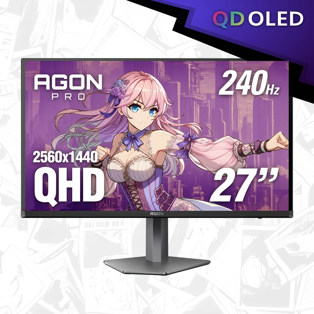 AOC AG276QZD2 OLED monitor