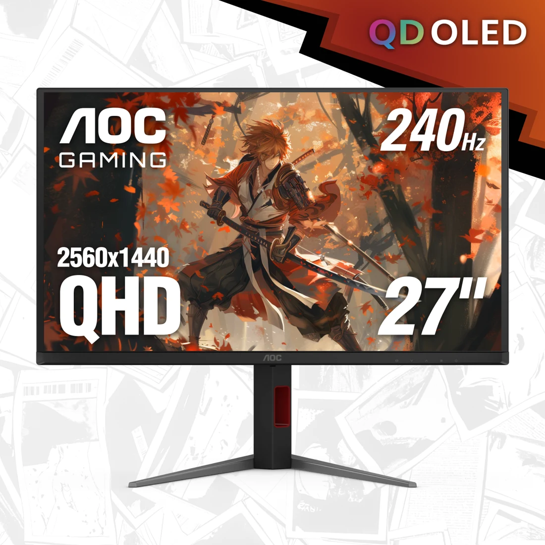 AOC Q27G4ZD OLED monitor