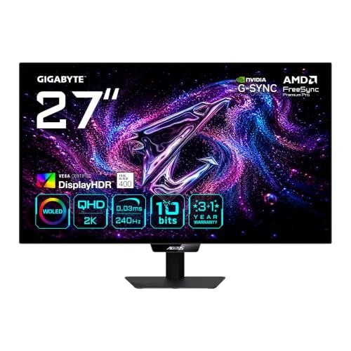 Écran OLED GIGABYTE FO27Q24G EK
