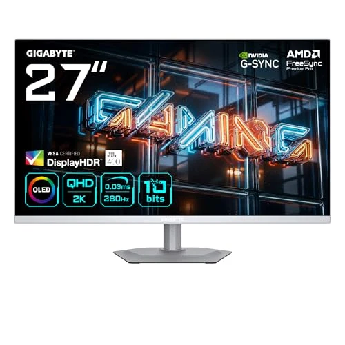 Écran OLED GIGABYTE MO27Q2A ICE