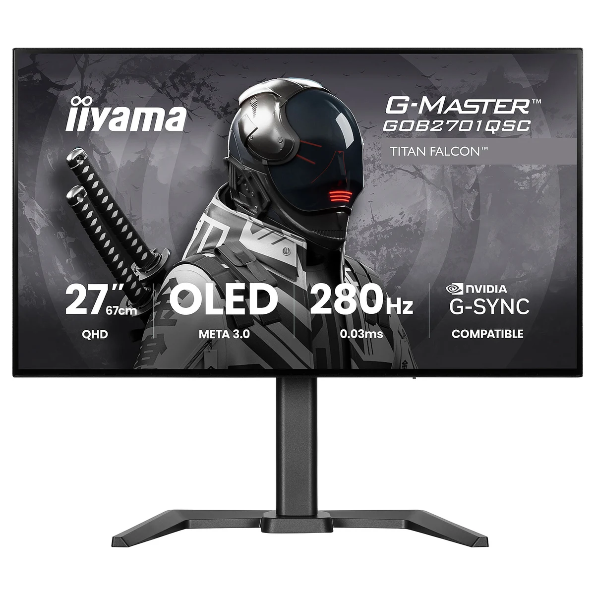 Écran OLED iiyama GOB2701QSC-B1