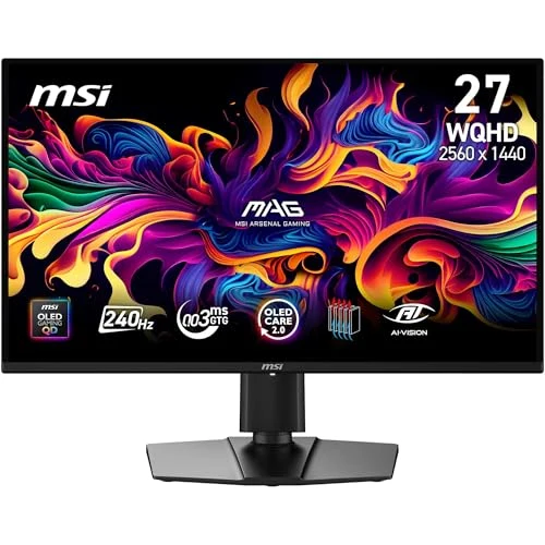 Écran OLED MSI MAG 274QPA QD-OLED X24