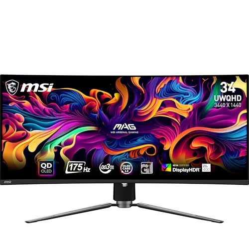 Écran OLED MSI MAG 341CQPA QD-OLED