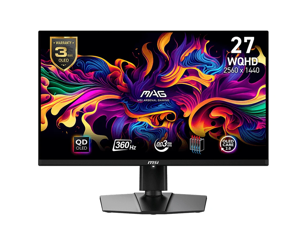 MSI MAG 271QPX QD-OLED OLED monitor