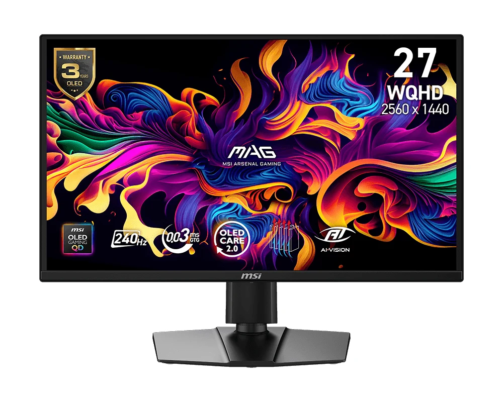 MSI MAG 272QP QD-OLED X24 OLED monitor