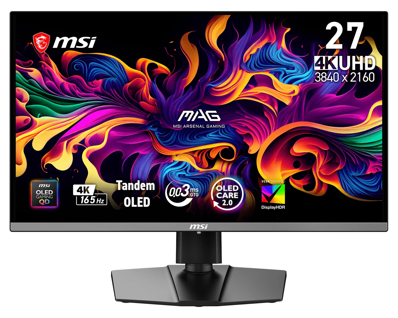 MSI MAG 272UP QD-OLED E16 OLED monitor