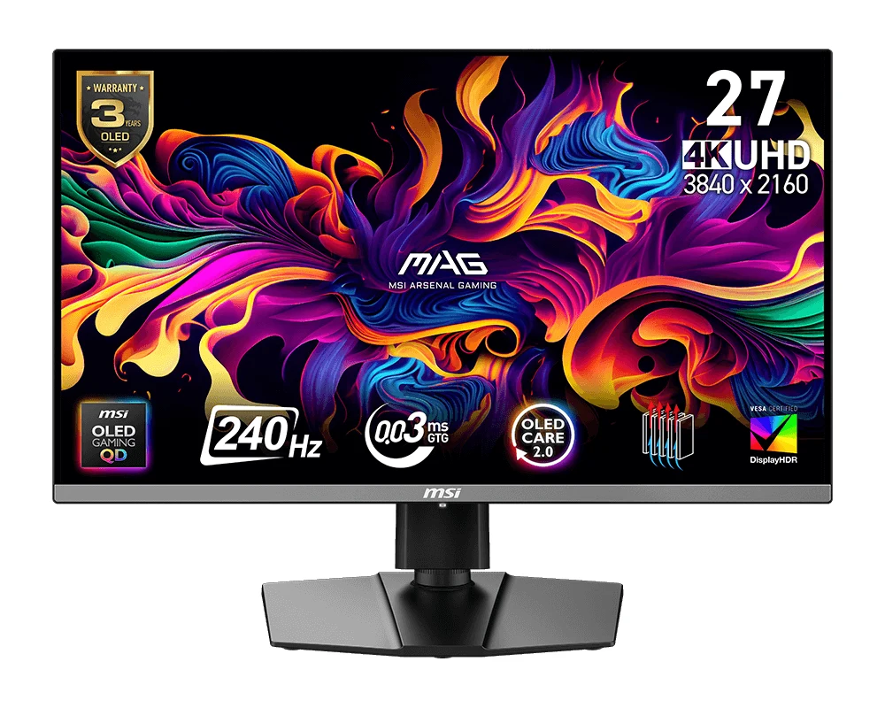 MSI MAG 272UP QD-OLED X24 OLED monitor