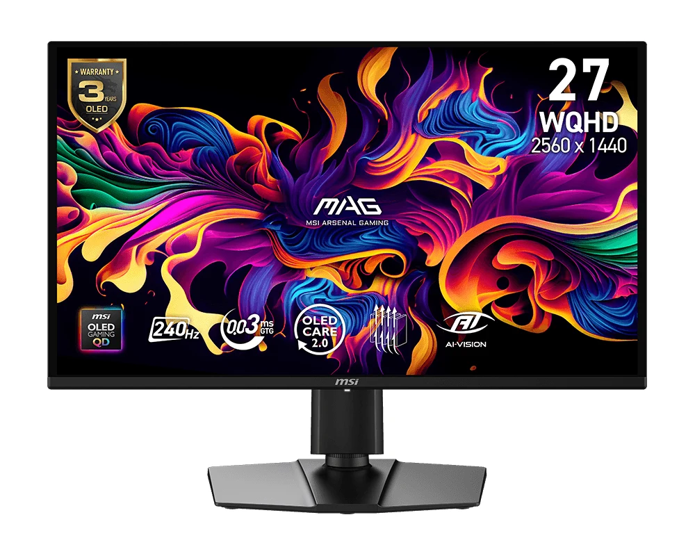 MSI MAG 274QP QD-OLED X24 OLED monitor