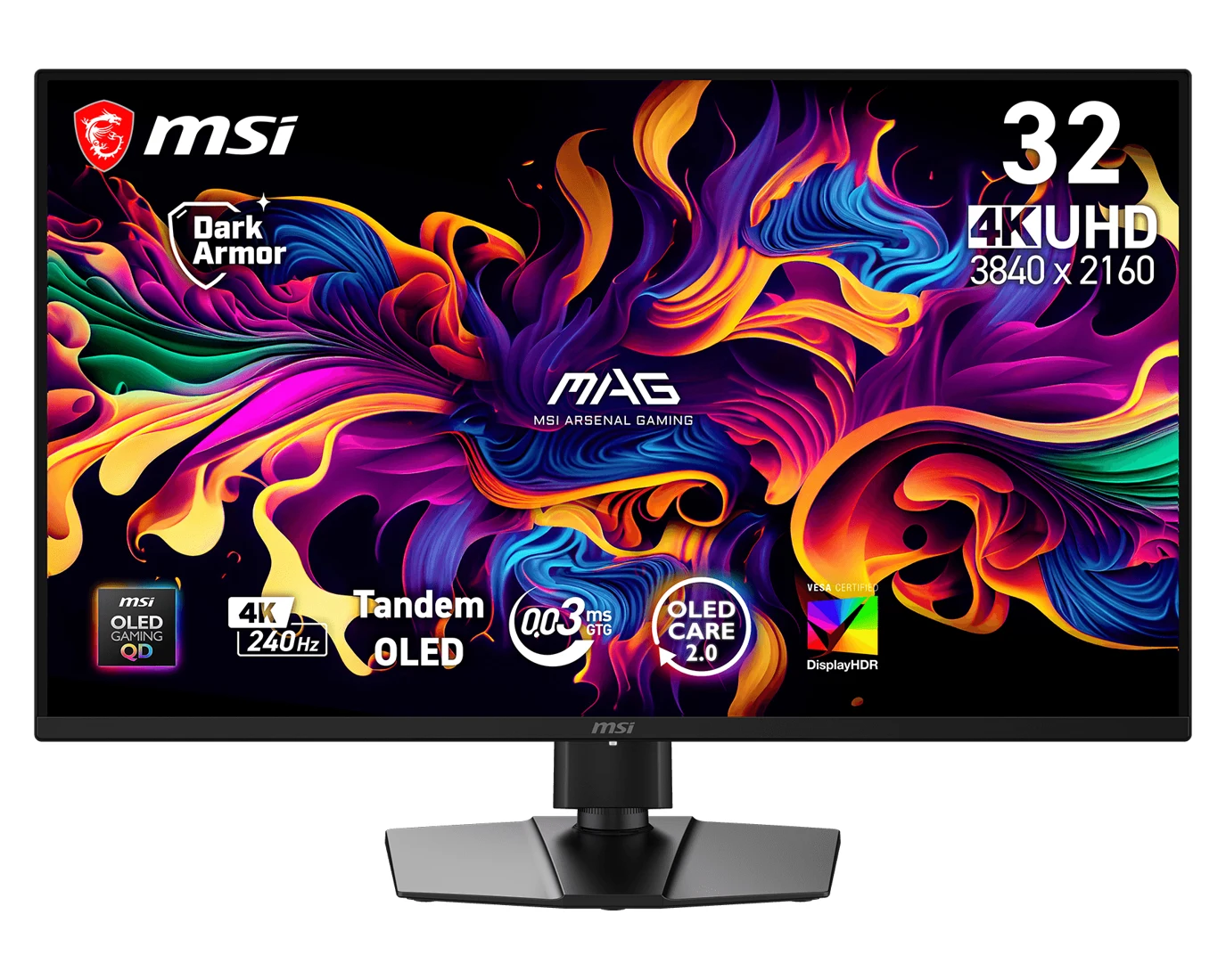 MSI MAG 321UP QD-OLED X24 OLED monitor