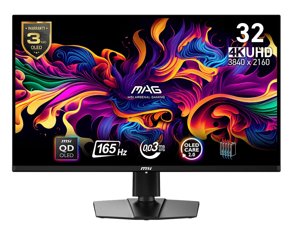 MSI MAG 321UP QD-OLED OLED monitor