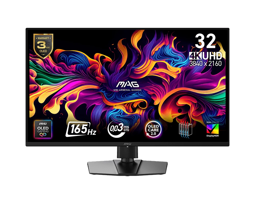 MSI MAG 322UP QD-OLED E16 OLED monitor