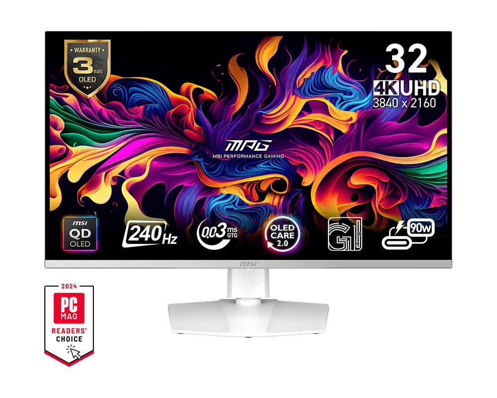 MSI MPG 321URXW QD-OLED OLED monitor