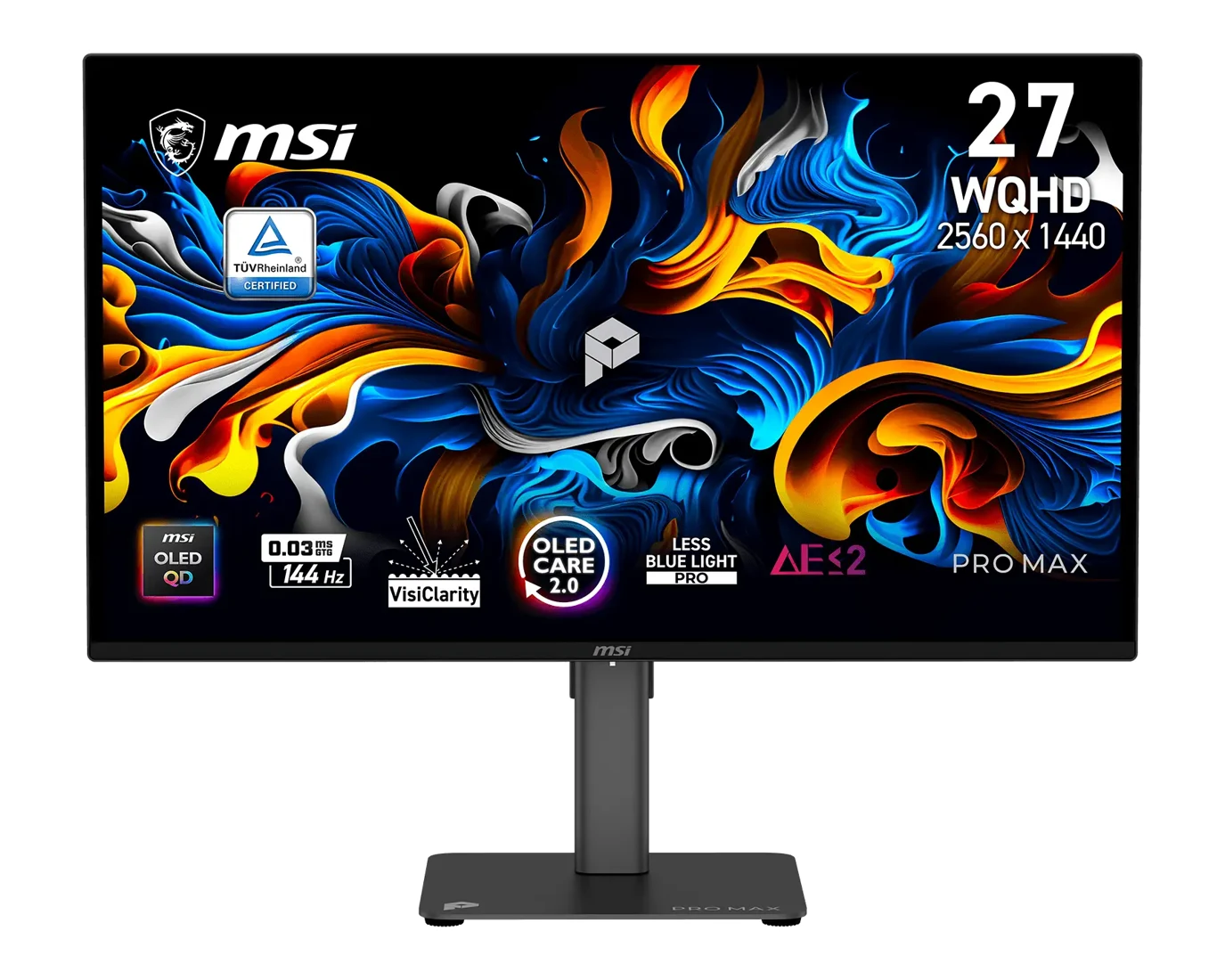 MSI PRO MAX 271QPX14G OLED monitor