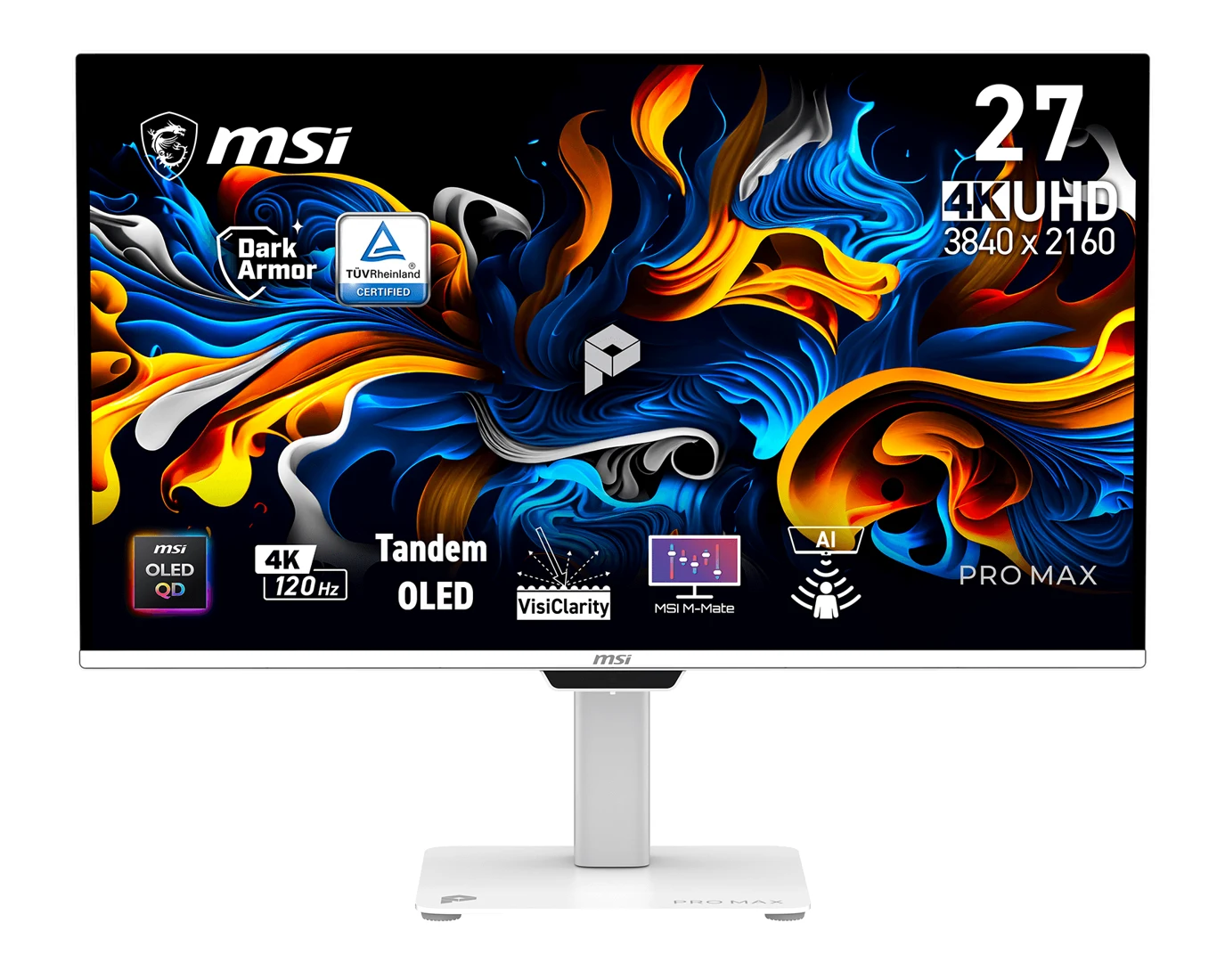 MSI PRO MAX 271UPXW12G OLED monitor